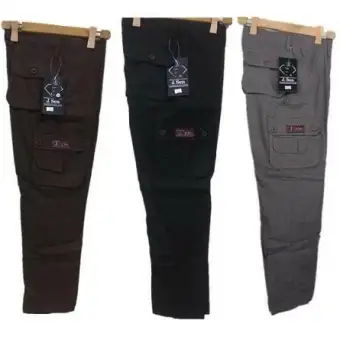 black six pocket pants