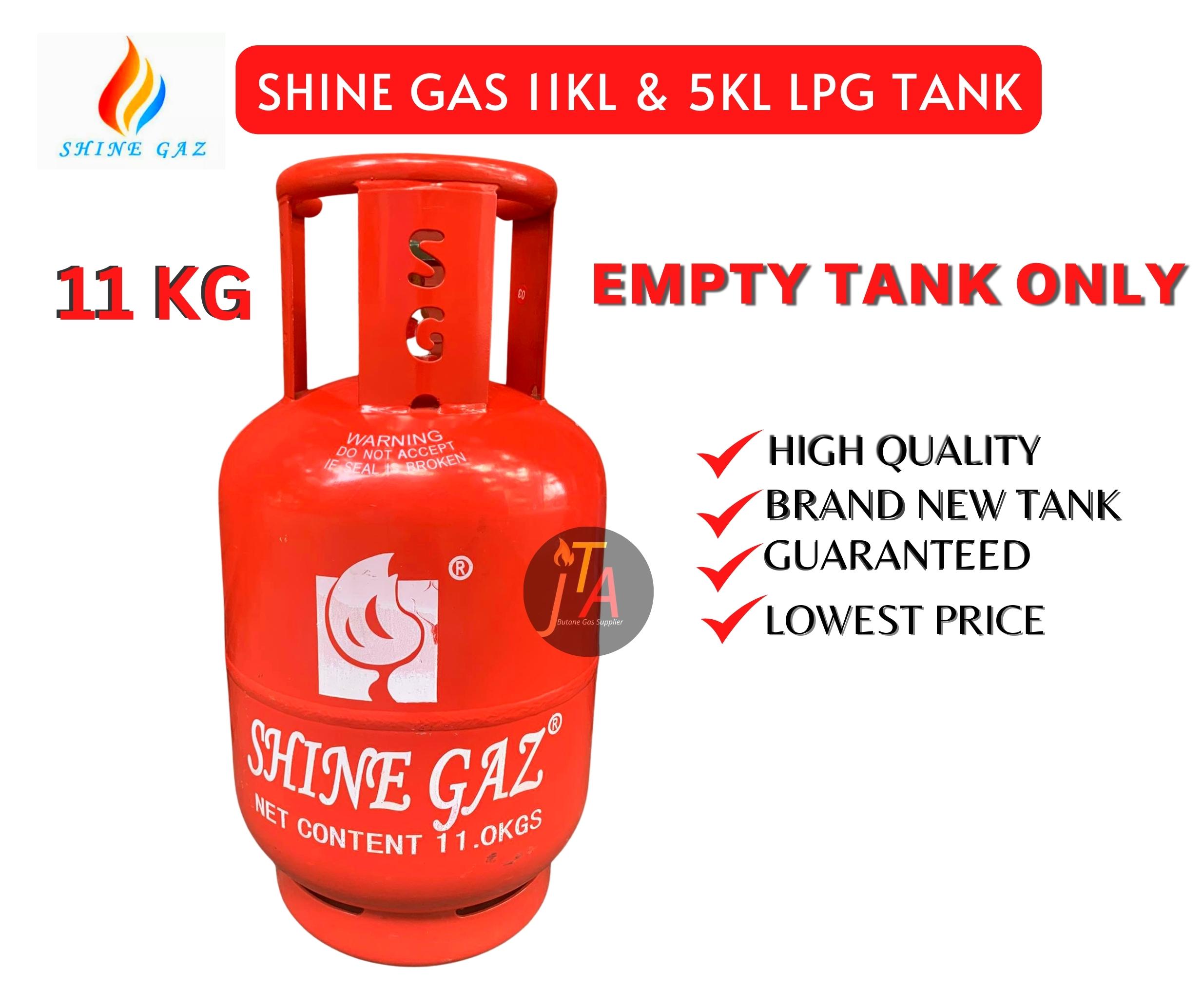 SHINE GAZ LPG 11KG & 5KG (EMPTY GAS TANK ONLY) | Lazada PH