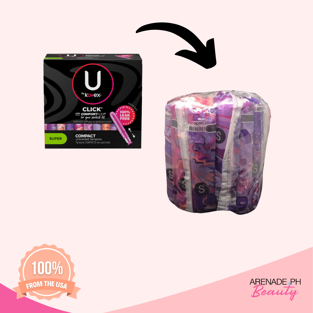 U by Kotex Compact Unscented Tampons Super 32 Count Lazada PH