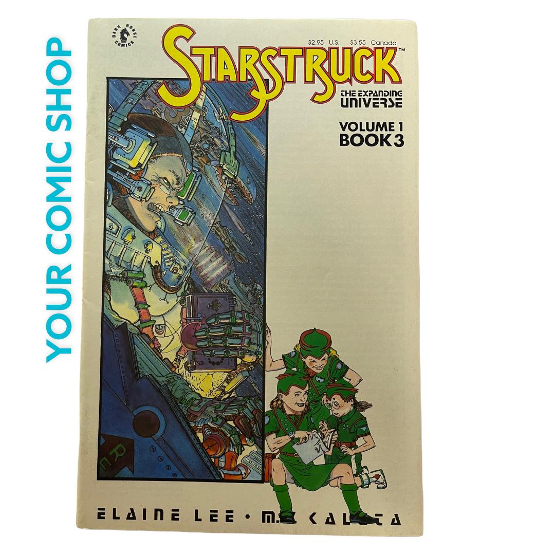 Starstruck Expanding Universe 3 Published Jan 1991 by Dark Horse Written by Elaine  Lee. Artr and cover by Michael Kaluta Original Comic Cartoons Super Heroes  Collection Collectibles Reading Kid Booked Book For