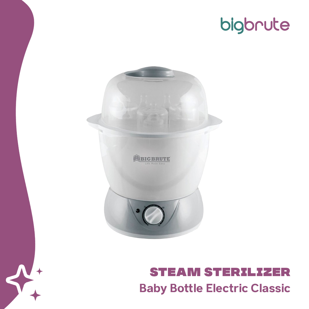 Big Brute Steam Sterilizer Baby Bottle Electric Classic Lazada PH
