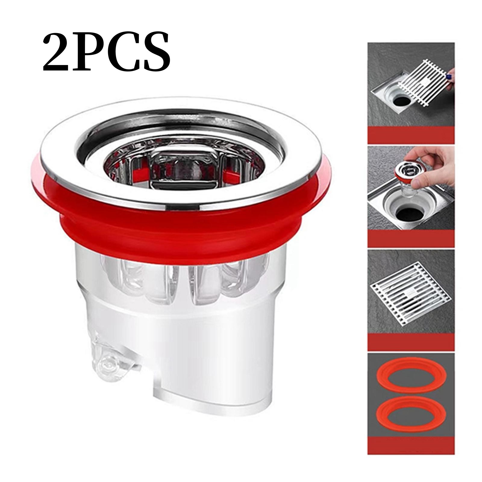 【🇵🇭24h Shipping】ABS Magnetic Floor Drain Core Universal Bathroom Sink ...