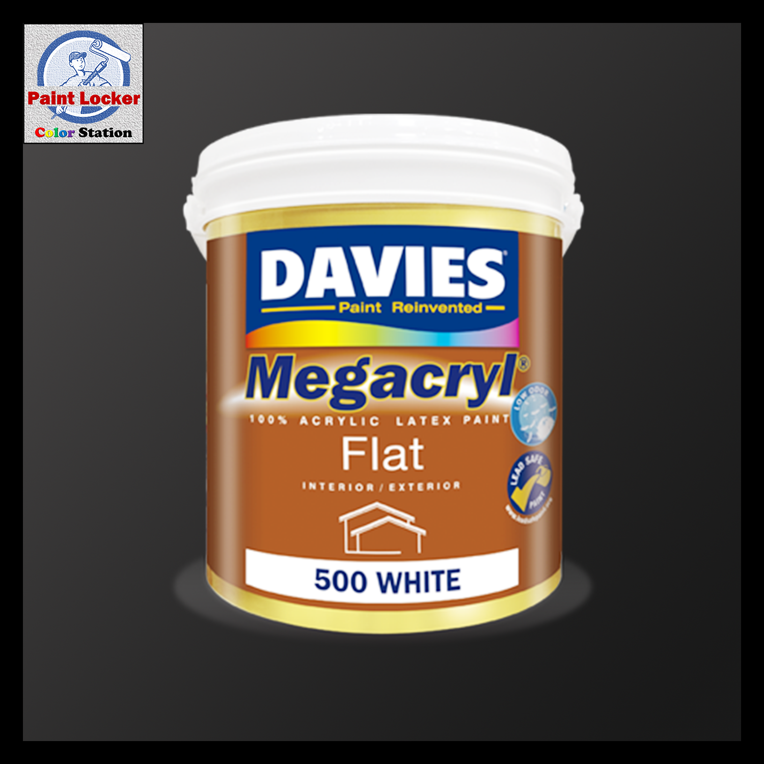 Davies Megacryl Flat Latex White Self Priming 4 Liters Lazada PH