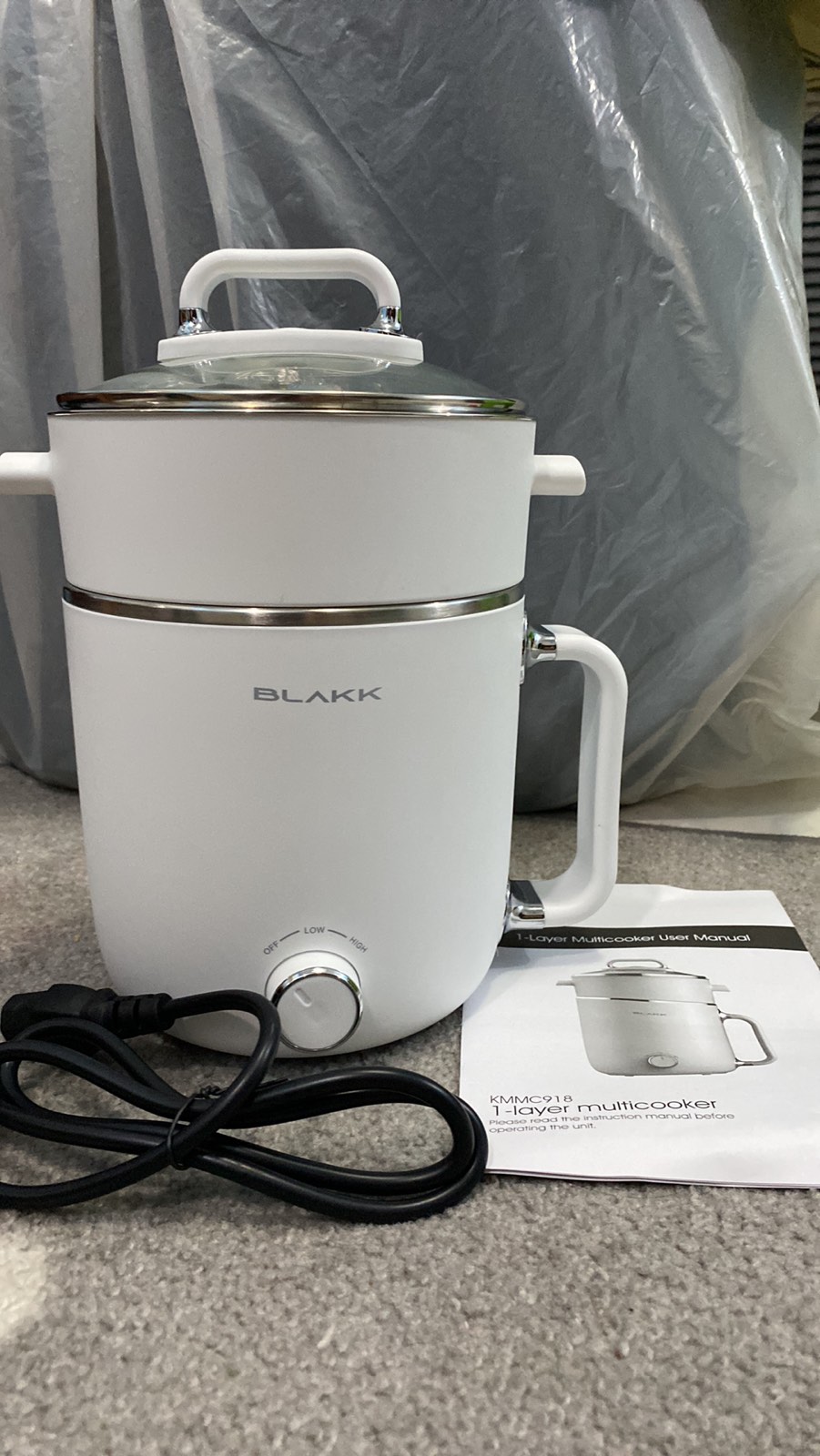 Blakk Multipurpose Cooker 1.8 L Lazada PH