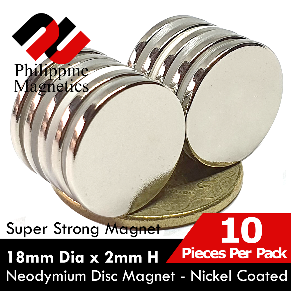 1x Rare Earth Strong 20mm Diameter x 10mm Thick Round Neodymium Disc Magnet 