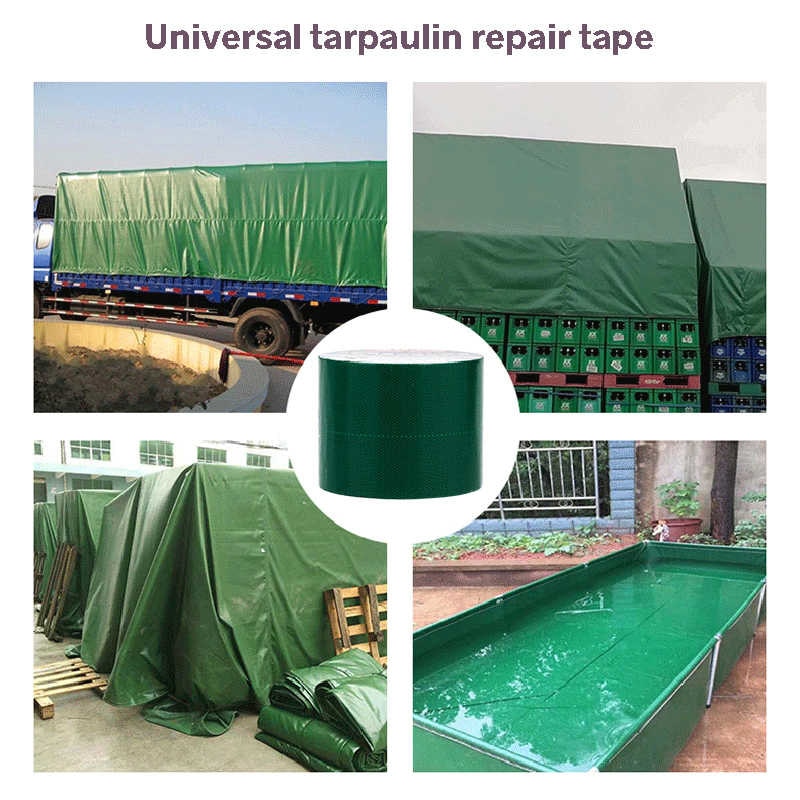 1pcs High Adhesive Tarpaulin Tape,tent Repair Tape, Universal Tarpaulin  Awning Repair Tapes For Tarpaulin, Awning, Tent-5m