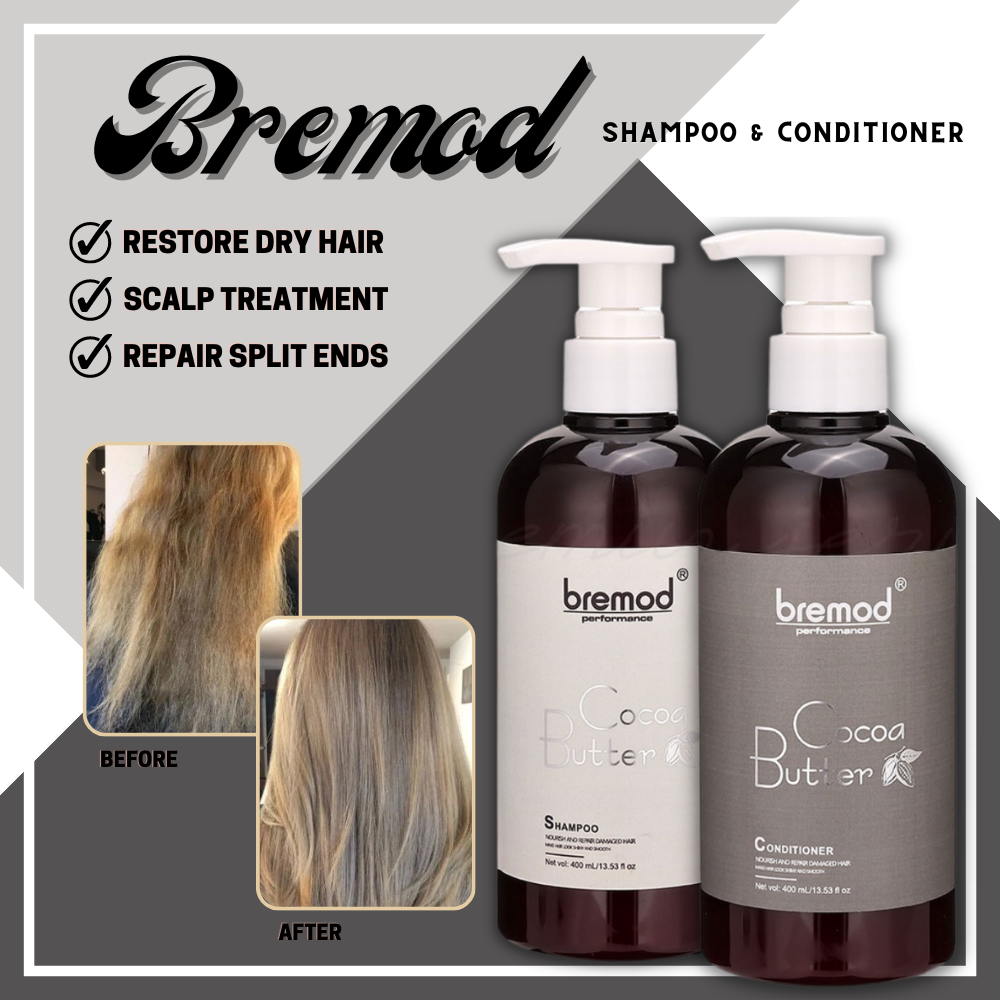Bremod Hair Authentic Conditioner & Shampoo For Scalp and Hair Care