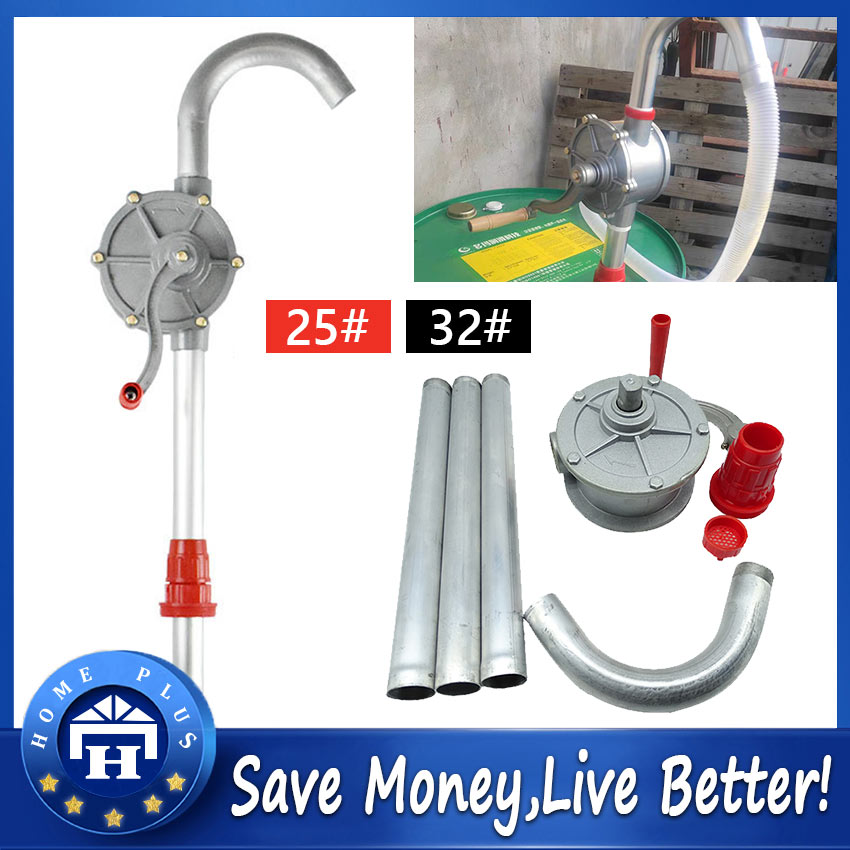 25mm/32mm New Oil Fuel Barrel Heavy Duty Pump Heavy Drum Rotary Manual