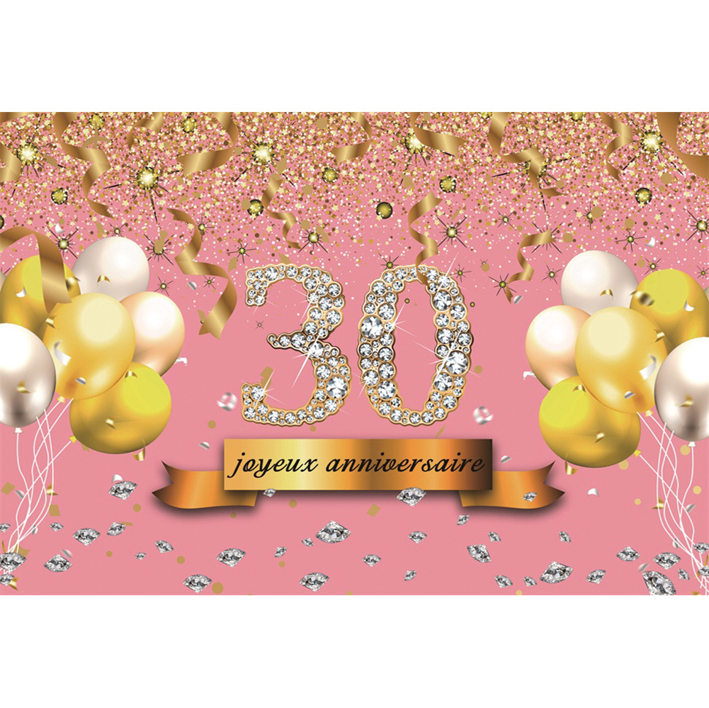 Custom Silver Balloons Party Bon Anniversaire Happy 21 Rose Gold Balloons Age Garland Balloons Birthday Ballloons Party Balloons Paper Party Supplies Party Decor