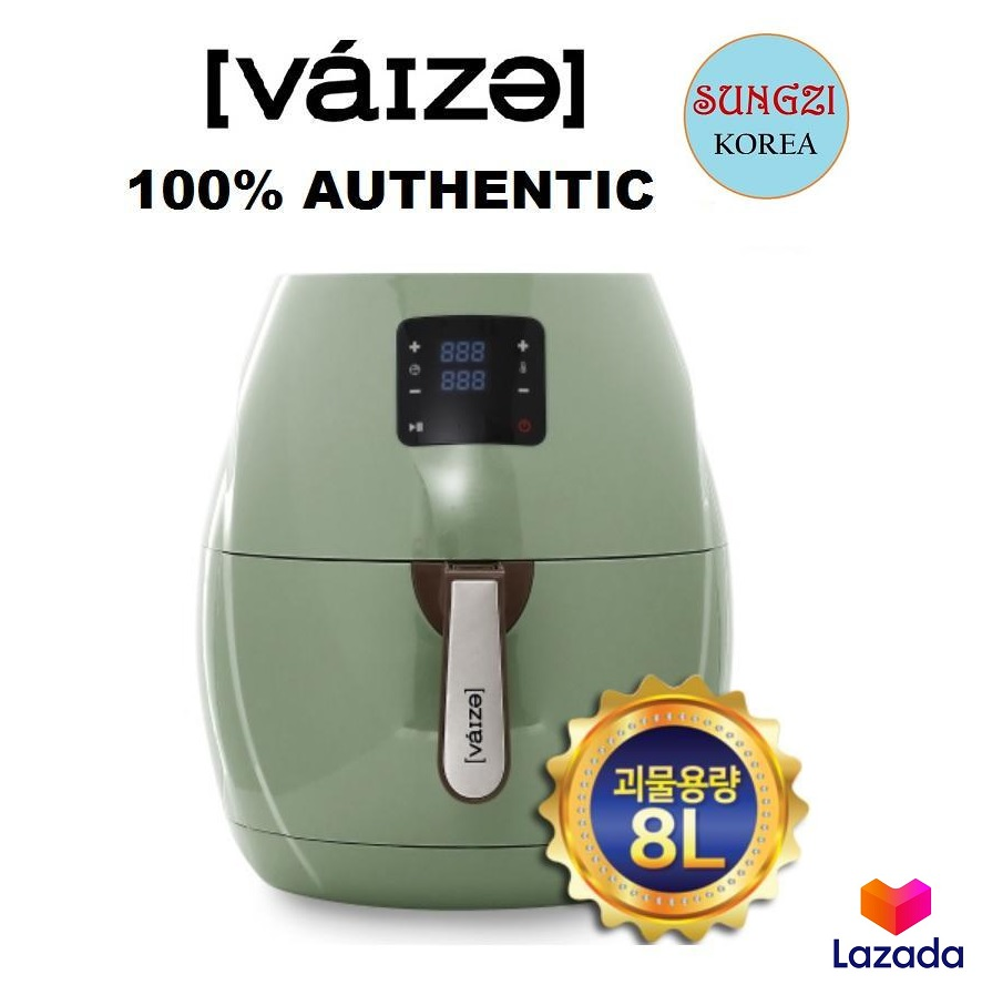 VAIZE Oil Free Korean Air Fryer 8L WFVAF801 Lazada PH