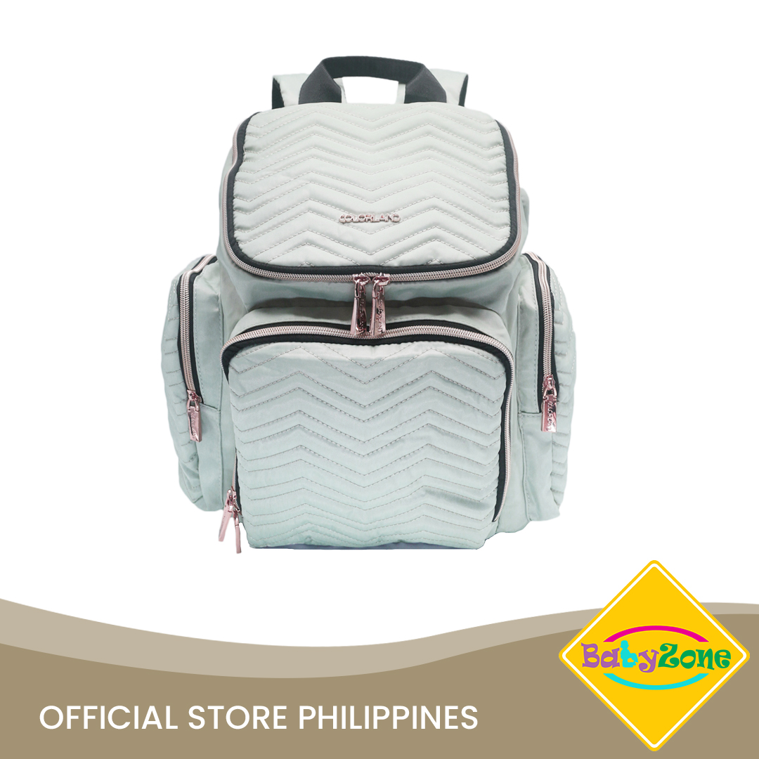 mint green diaper bag