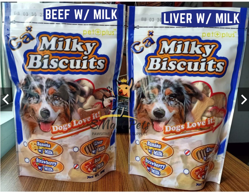 Milky Biscuits Calcium Milk Biscuits Dog Food Treats Liver with