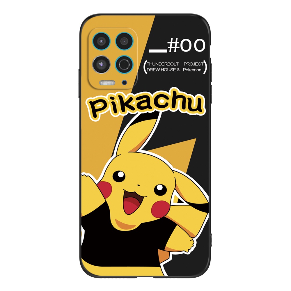 For Motorola Moto G100 5G Case Back Cover For Motorola Edge S Phone Case Soft Silicone Protective Black Tpu Case fashion anime cartoon cute pattern