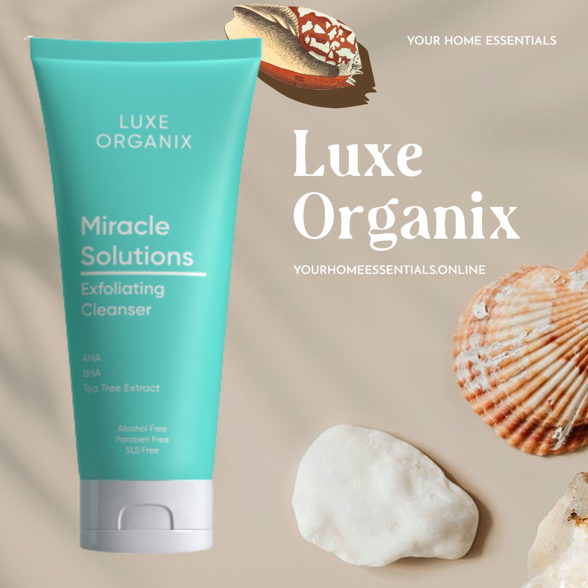 Luxe Organix Miracle Solutions Aha Bha Gel Cleanser 150ml Lazada Ph