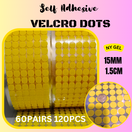 1000 Pieces 10mm Velcro Dots Self-adhesive, 500 Pairs Self Adhesive Velcro  Dots(bebetter)