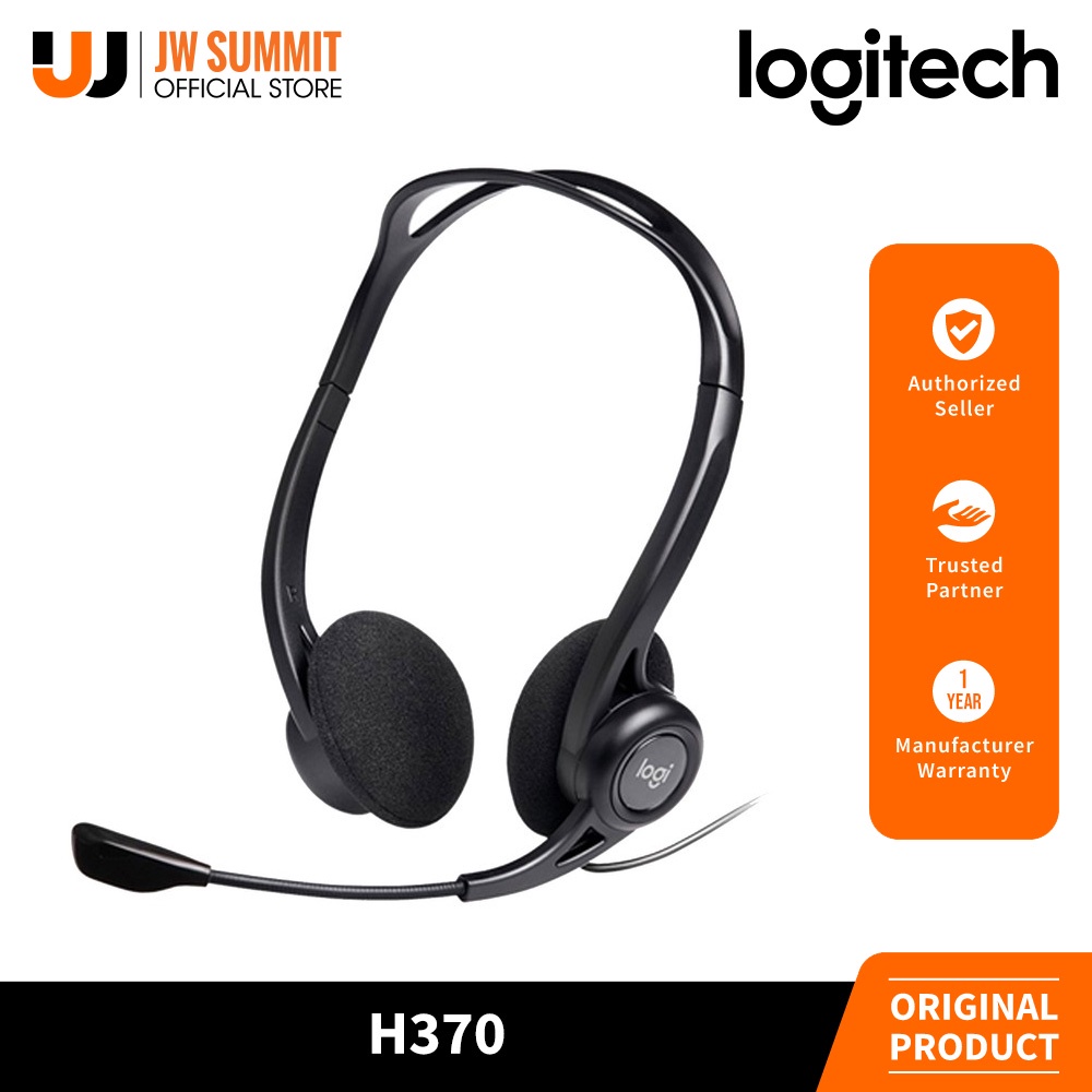 Logitech H370 USB Headset - UniPC