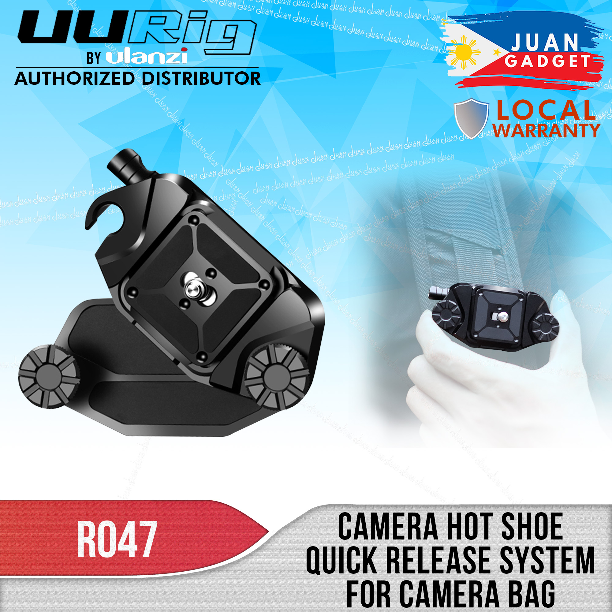 ULANZI UURIG R047 Quick Release Camera Clip JG Superstore Lazada PH