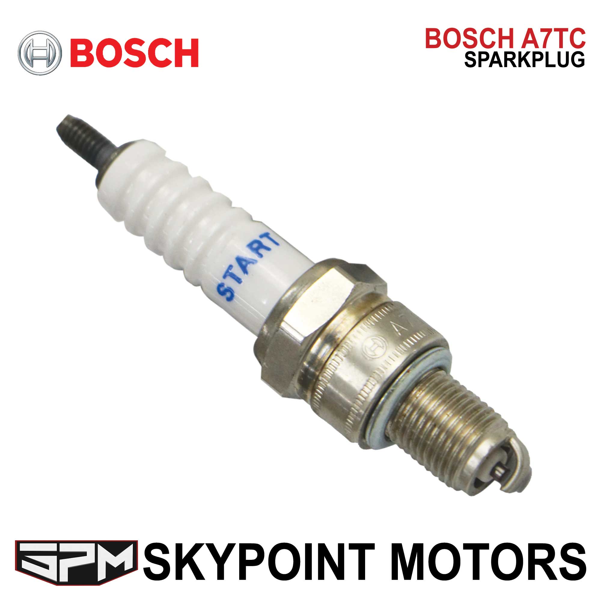 BOSCH SPARK PLUG FOR MOTORCYCLE A7TC C7HSA 9105 047 Lazada PH