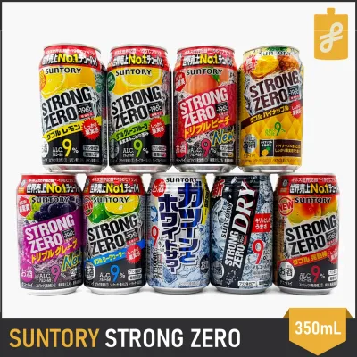 Suntory Strong Zero Chuhai Japanese Drinks 350mL