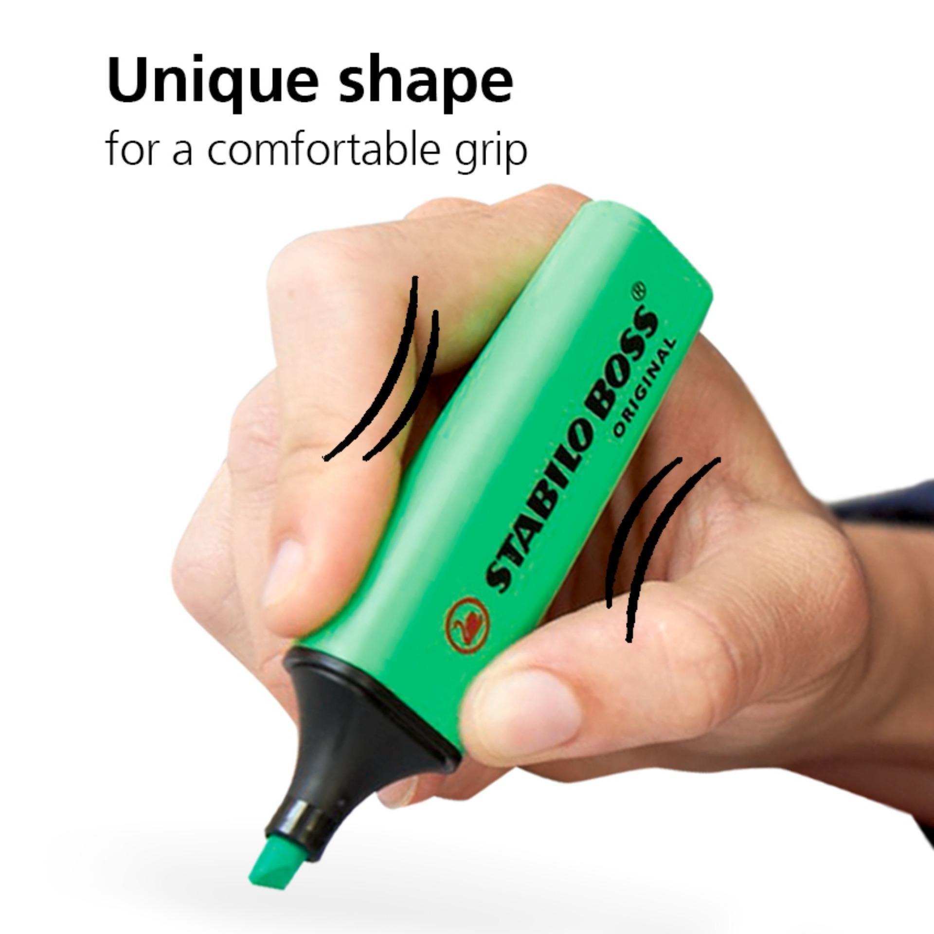 STABILO BOSS ORIGINAL Highlighter Pen and Text Marker Purple 5 pcs review and price