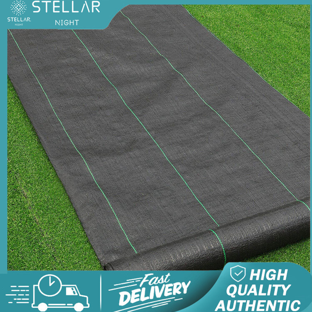 50M Garden Weed Barrier Fabric High Density Woven Landscape Fabric