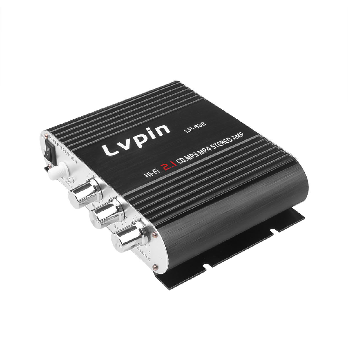 The bestselling LP838 car amplifier, 12V CD MP3 MP4 stereo amplifier, mini highfidelity radio
