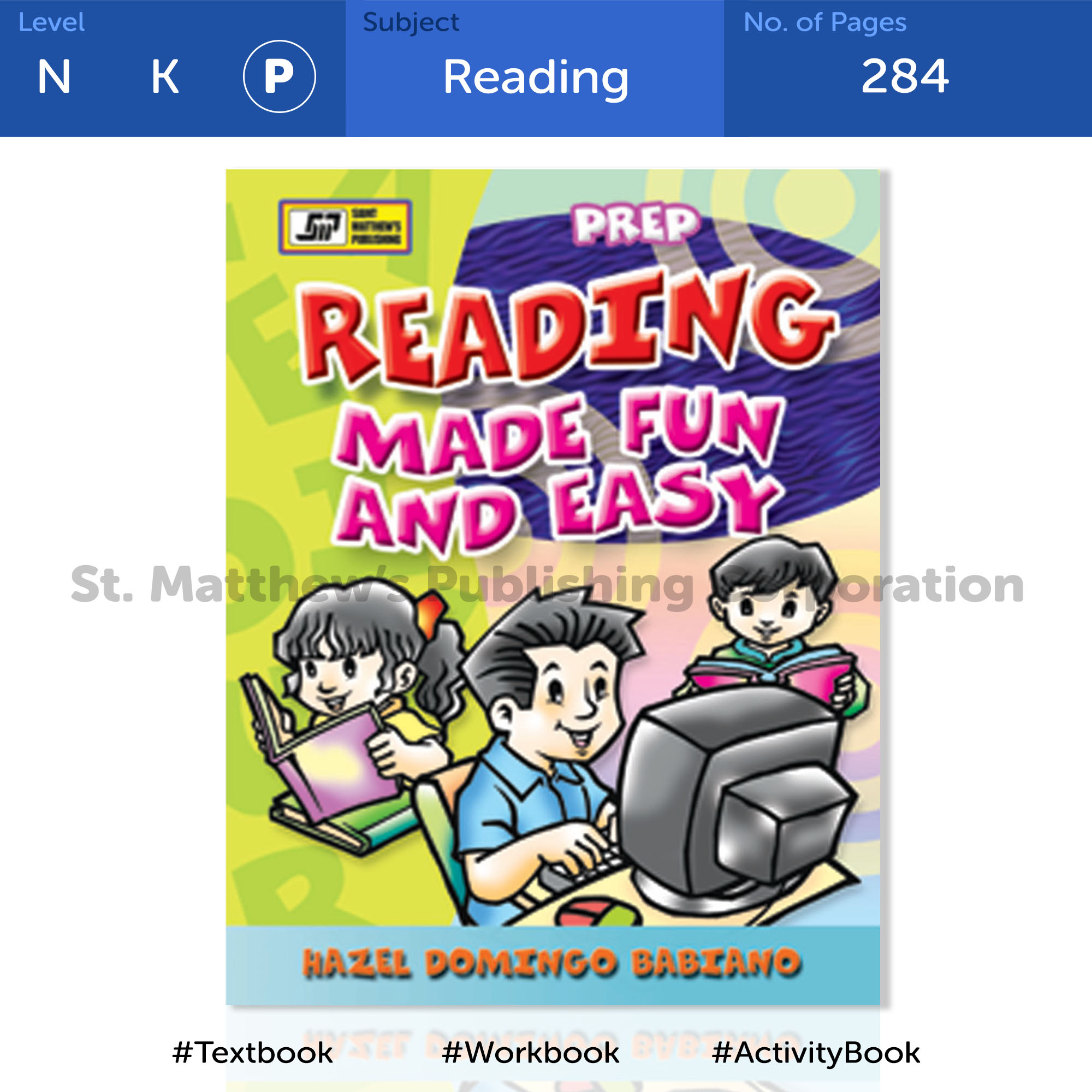 Reading Made Fun and Easy - Prep [Educational; Children; Textbook ...