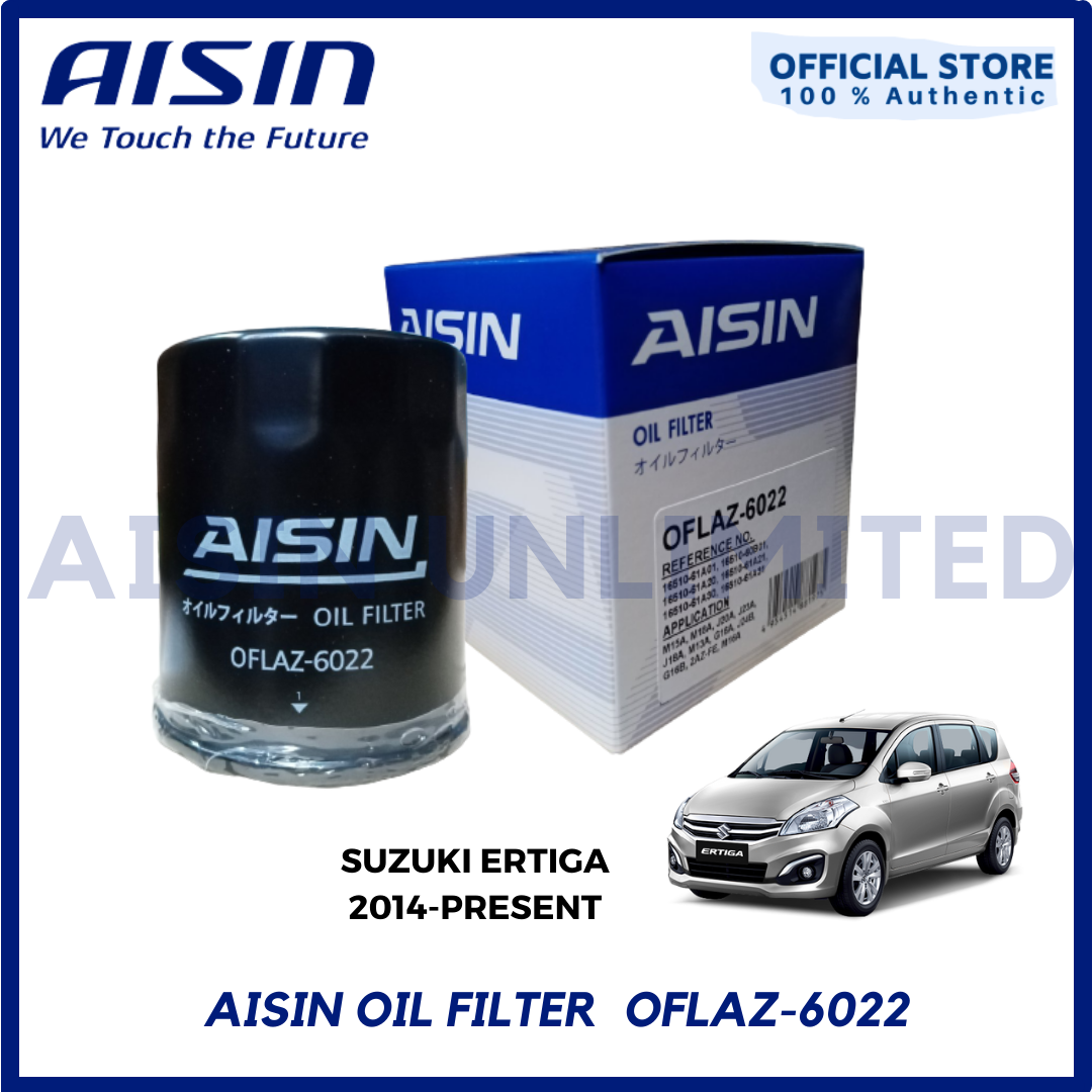 AISIN Oil Filter for Suzuki ERTIGA 2014PRESENT (OFLAZ6022/ C933