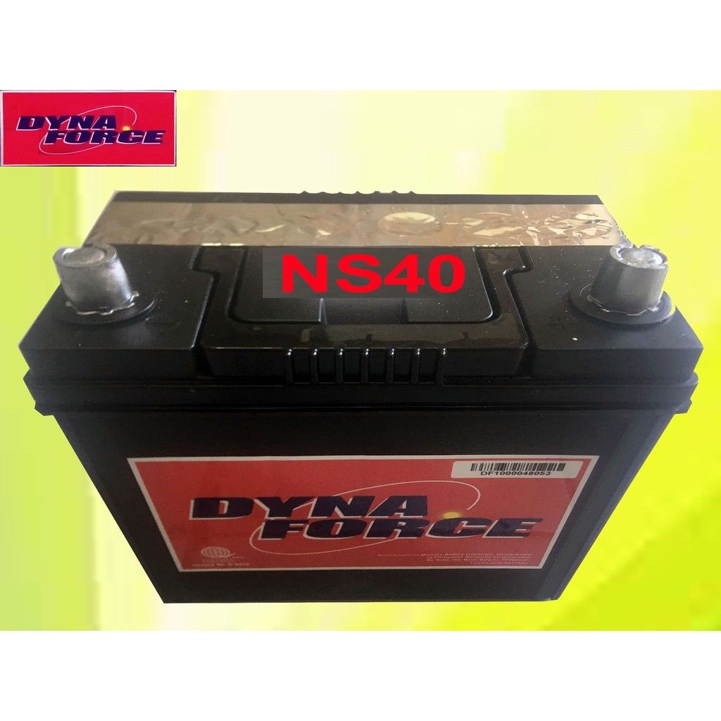 (IN STOCK) ️ NS40 DYNA FOE BATTERY LOW MAINTENANCE Lazada PH