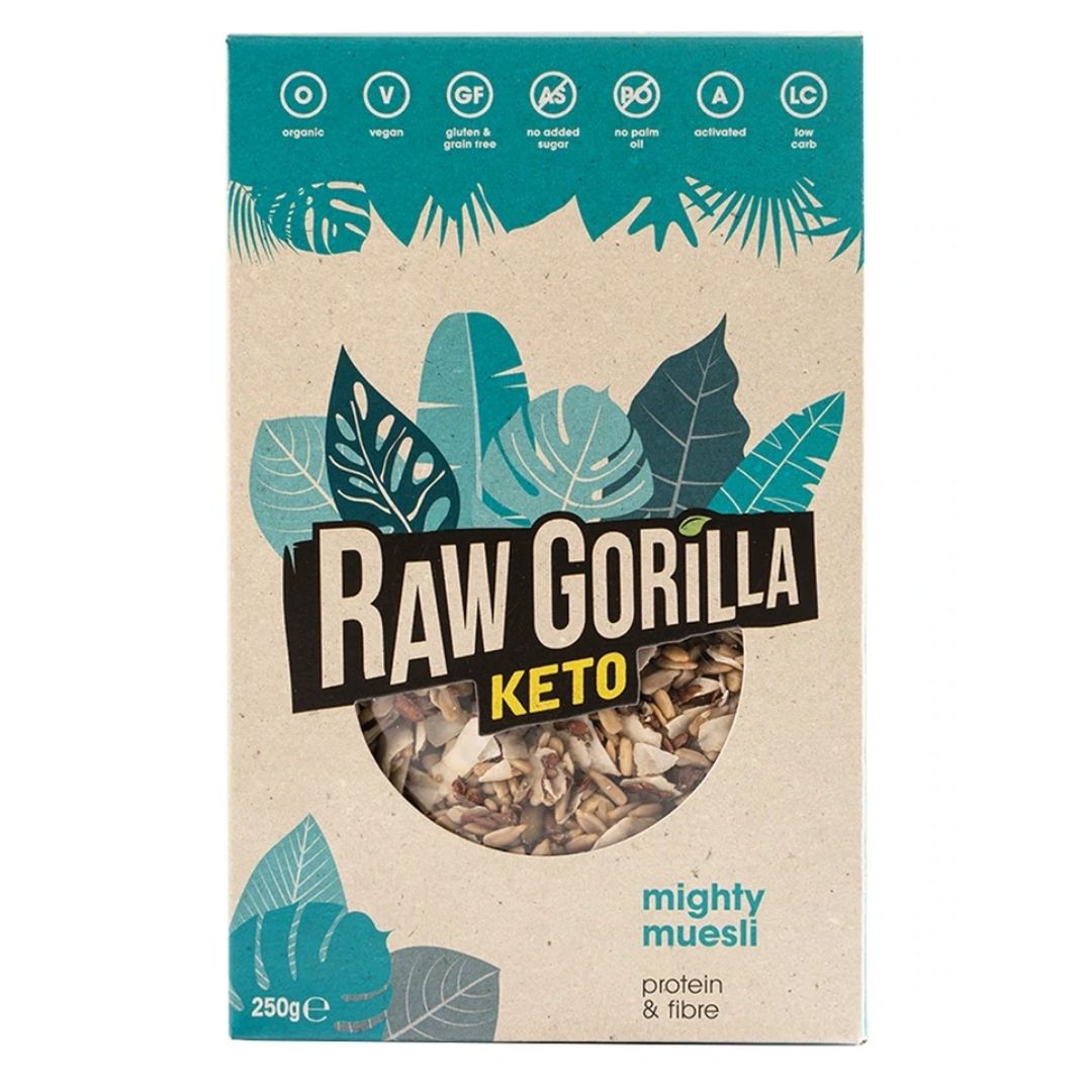 Raw Gorilla Keto Organic Mighty Muesli 250g Lazada PH