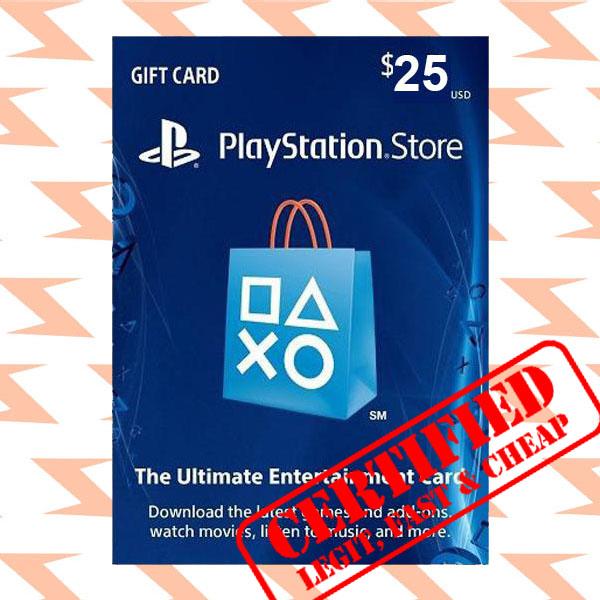 25 pound ps4 gift card