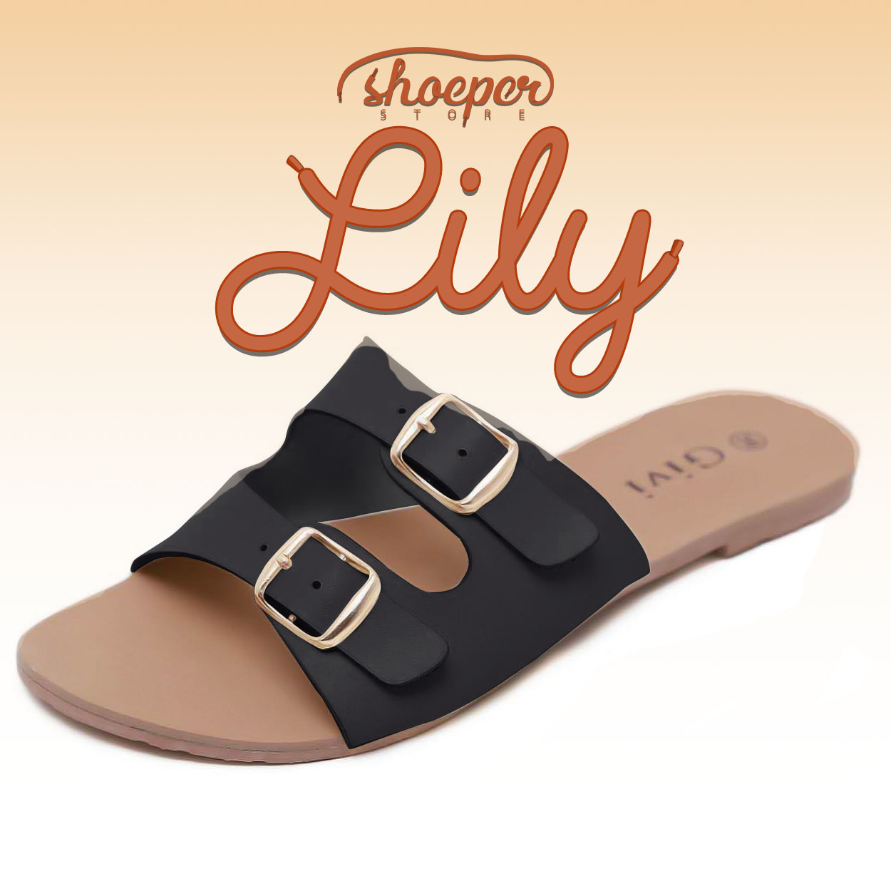 ShoePer Lily (Flat Sandals for Women 