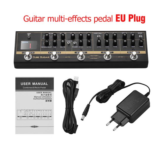 【CW】 CUVAVE CUBE SUGAR Guitar Multi Effects Pedal Combined IR