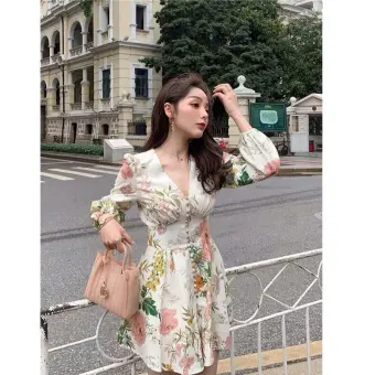 korean long sleeve dress