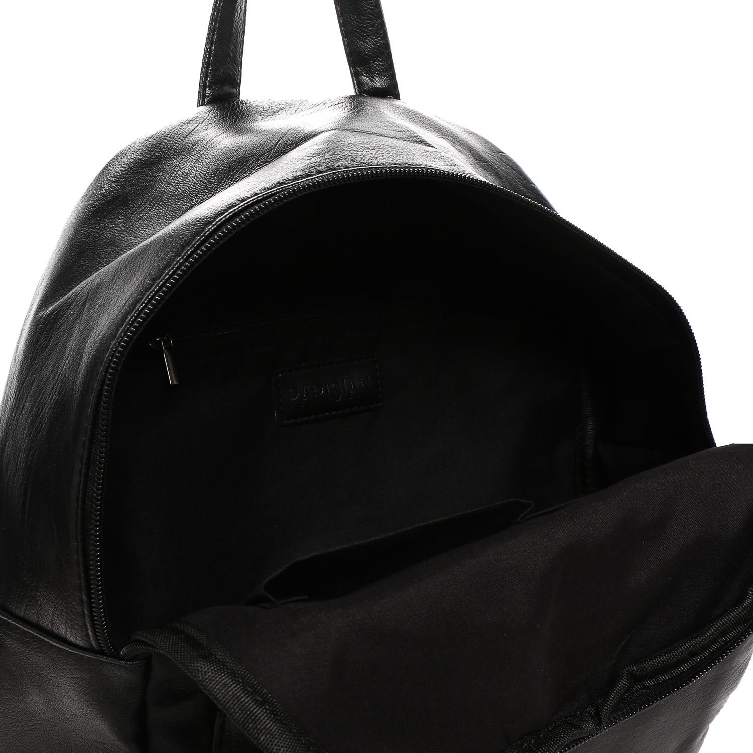 Parisian Ladies' Vecktor Textured Backpack in Black