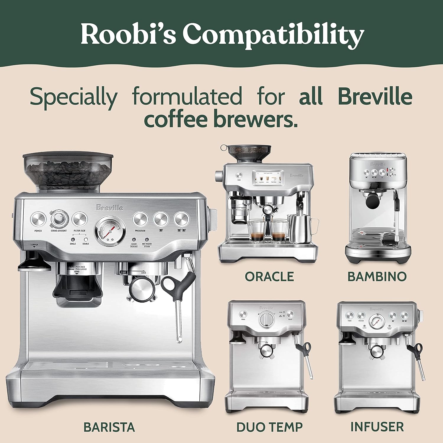 Breville Compatible Descaling Solution 1 Pack 250ml. Specially