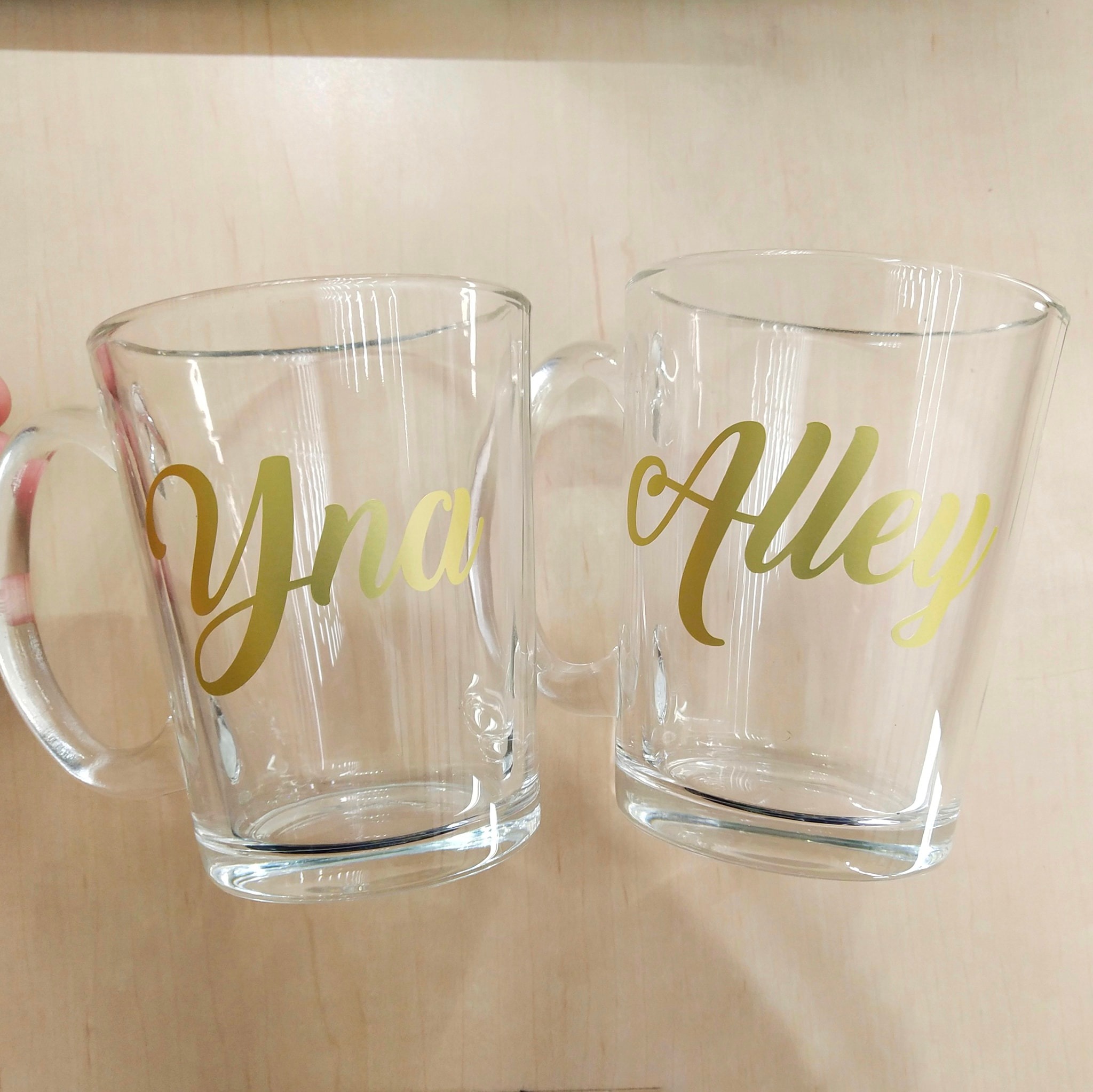 Personalized Clear Mug Souvenir/Giveaways Lazada PH