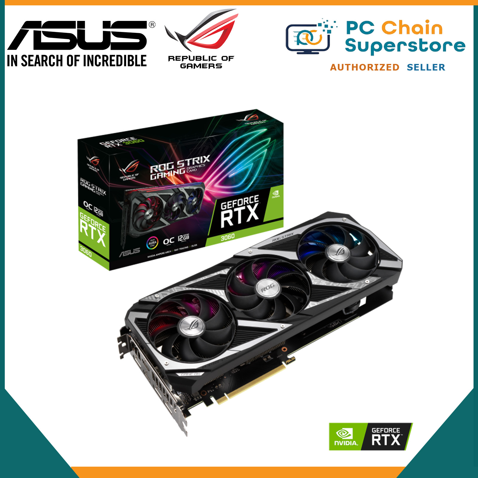 ASUS ROG STRIX RTX 3060 OC 12GB