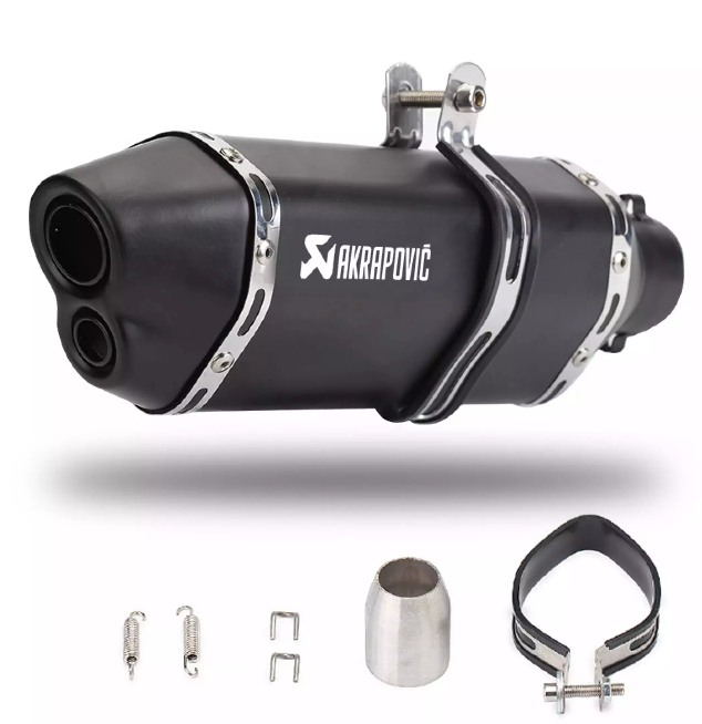 Universal Motorcycle Racing Universal Motorcycle Racing Full Exhaust System Muffler Rear Pipe ...