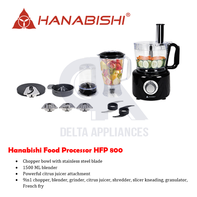 Hanabishi HFP 800 Food Processor Lazada PH