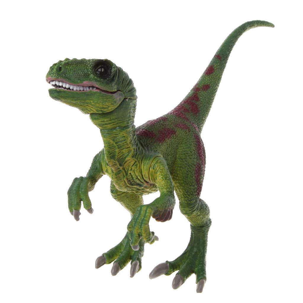 Monstermarketing World of Jurassic 7 Inch Raptor Dinosaur Collection Kids  Toy