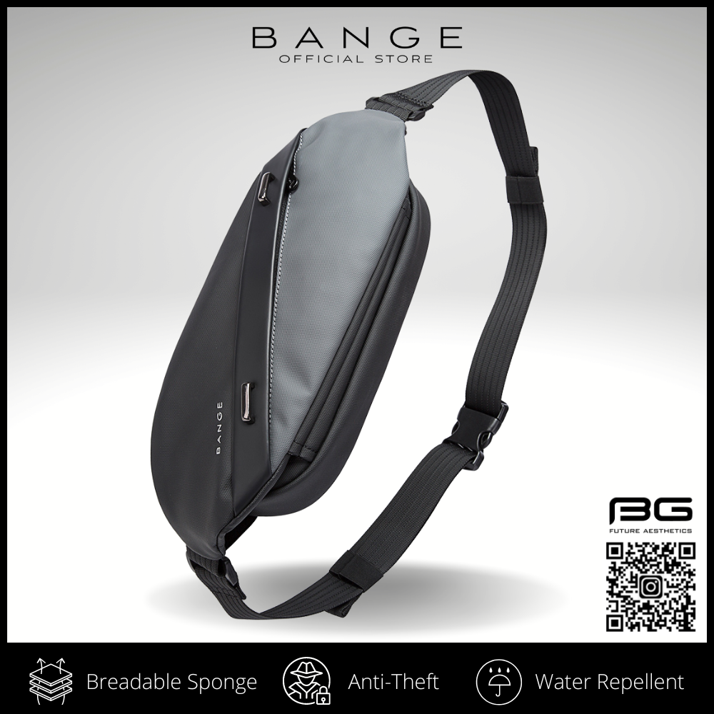 7295 BANGE Premium Quality Bag Crossbody Bag Anti Theft YKK Zipper