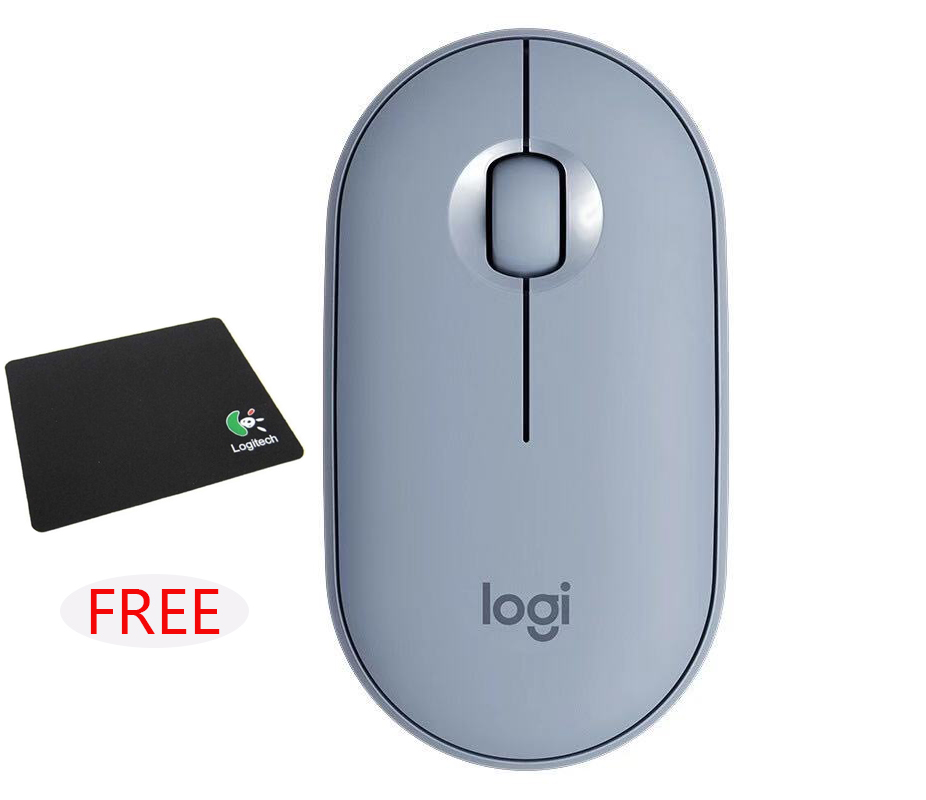Logitech Pebble Stylish, Slim, Silent Bluetooth Wireless Mouse with