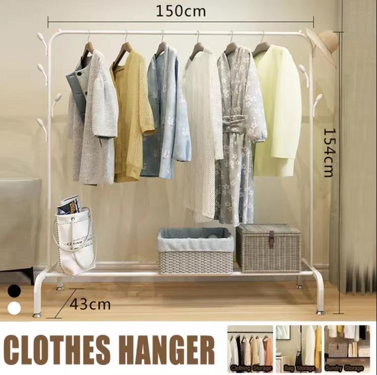 Single Pole Clothes Rack Drying Rack Lazada PH