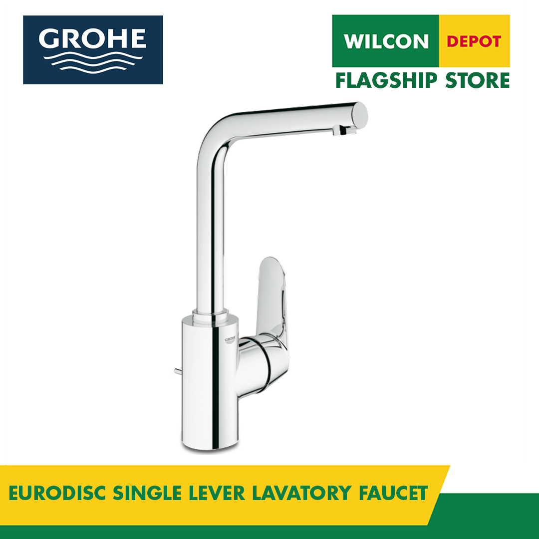 GROHE Eurodisc Cosmopolitan One Hand Mixer Basin L Single Lever Bathroom Lavatory Faucet by