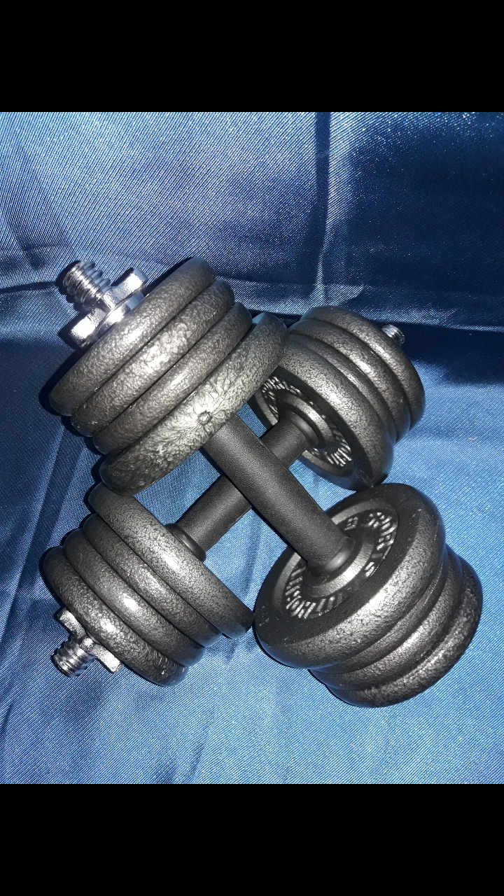 Sports outlet authority dumbbells