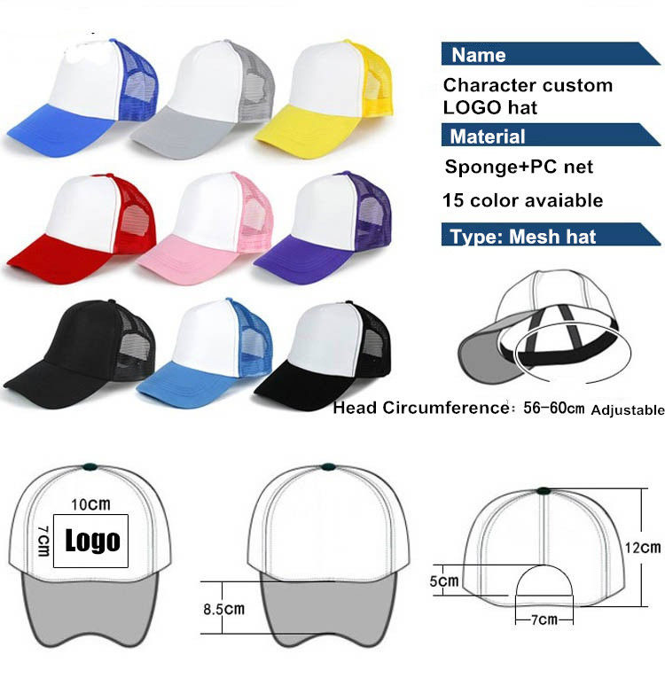 ILLEST Mesh Cap Net Cap Trucker Hat Baseball Cap - ZHJR Trade - ThaiPick