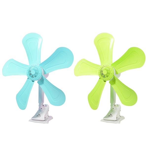 [Hot sales] LOHO clip fan big size 5 blade portable electric clipfan