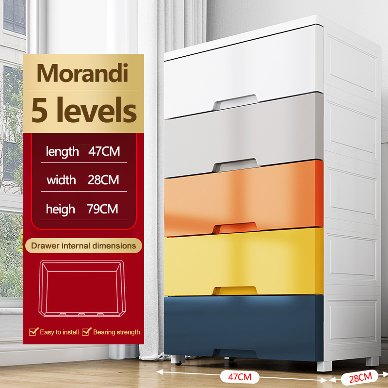 CITI 36M multicolour 5th floor plastic drawer thickened storage