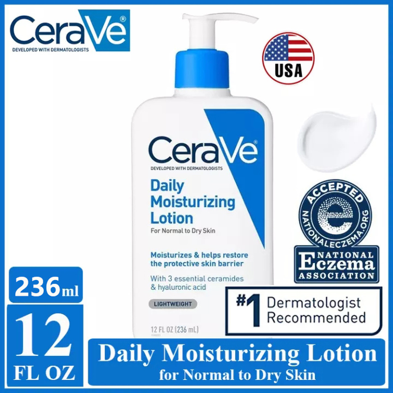 Cerave Body Lotion 236ML, Original Cerave Long Lasting Whitening ...